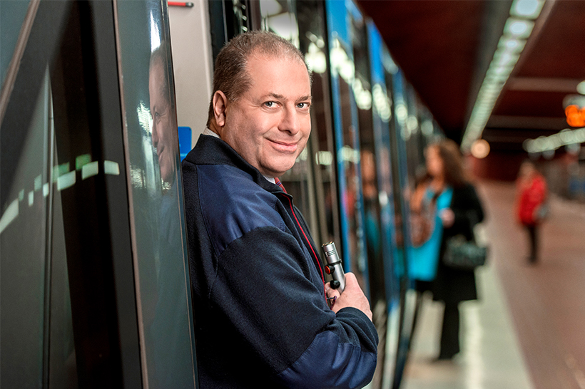 Johan Dali, Tunneltågförare