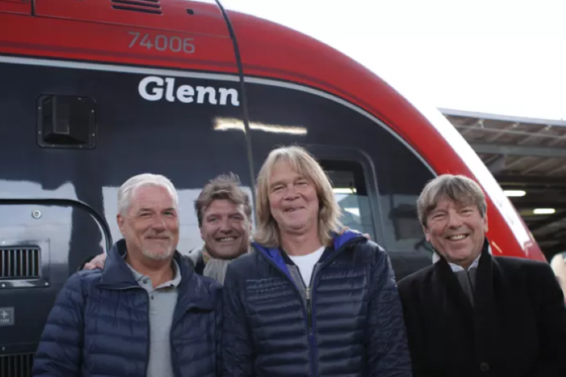 Glenn Hysén, Glenn Schiller, Glenn Strömberg och Glenn Holm. Glenn Hysén, Glenn Schiller, Glenn Strömberg och Glenn Holm. Foto: Jay Veesualz