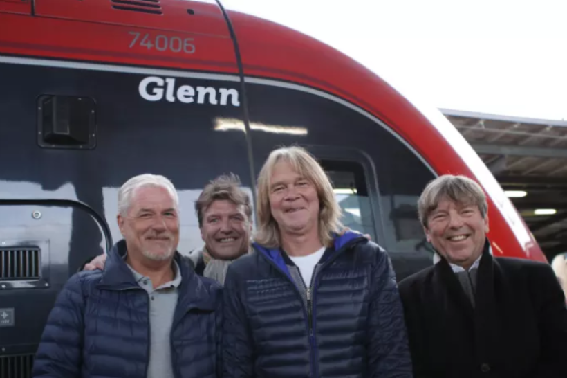 Glenn Hysén, Glenn Schiller, Glenn Strömberg och Glenn Holm. Foto: Jay Veesualz