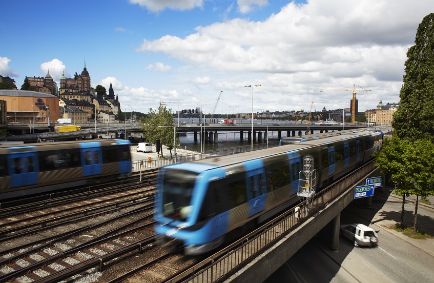 Tunneltåg slussen