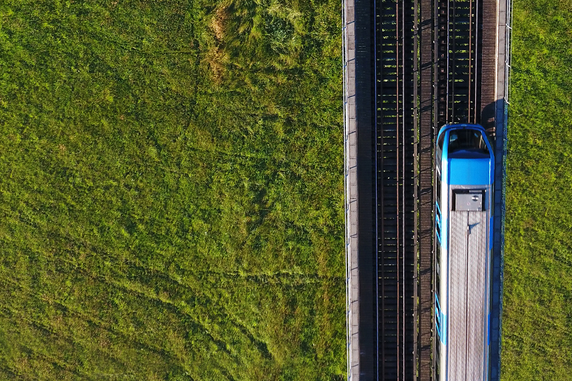 Tunnelbana ovanifrån