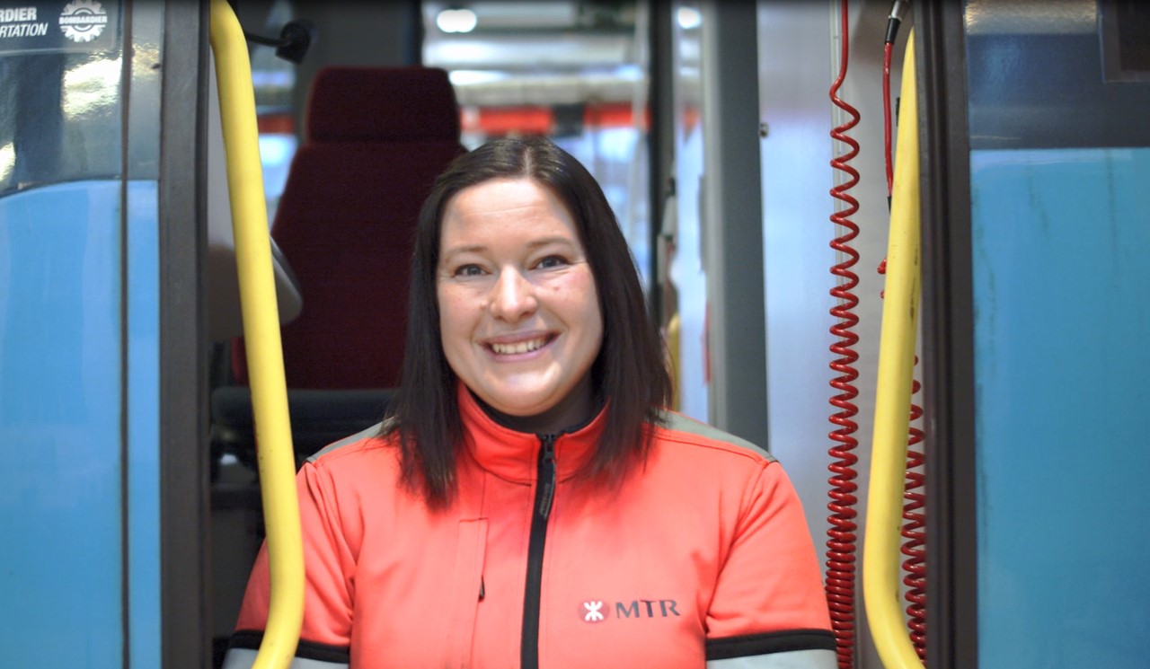 Rebecka transportförare MTR Tech