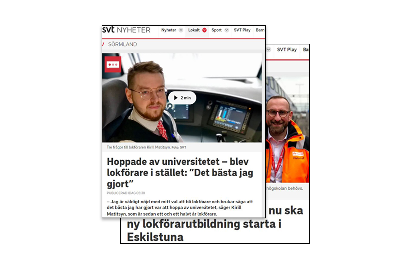 SVT på besök i Eskilstuna