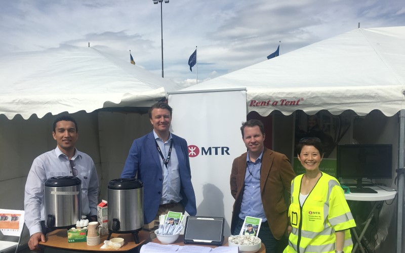 MTR ställer ut på Järvaveckan MTR ställer ut på Järvaveckan
